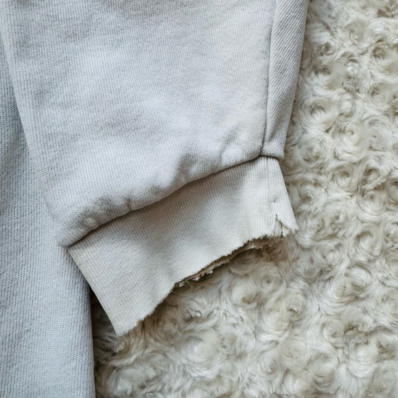 Stone Harbor New Jersey White Cotton Crewneck Pullover Sweatshirt Size Medium - Picture 6 of 7